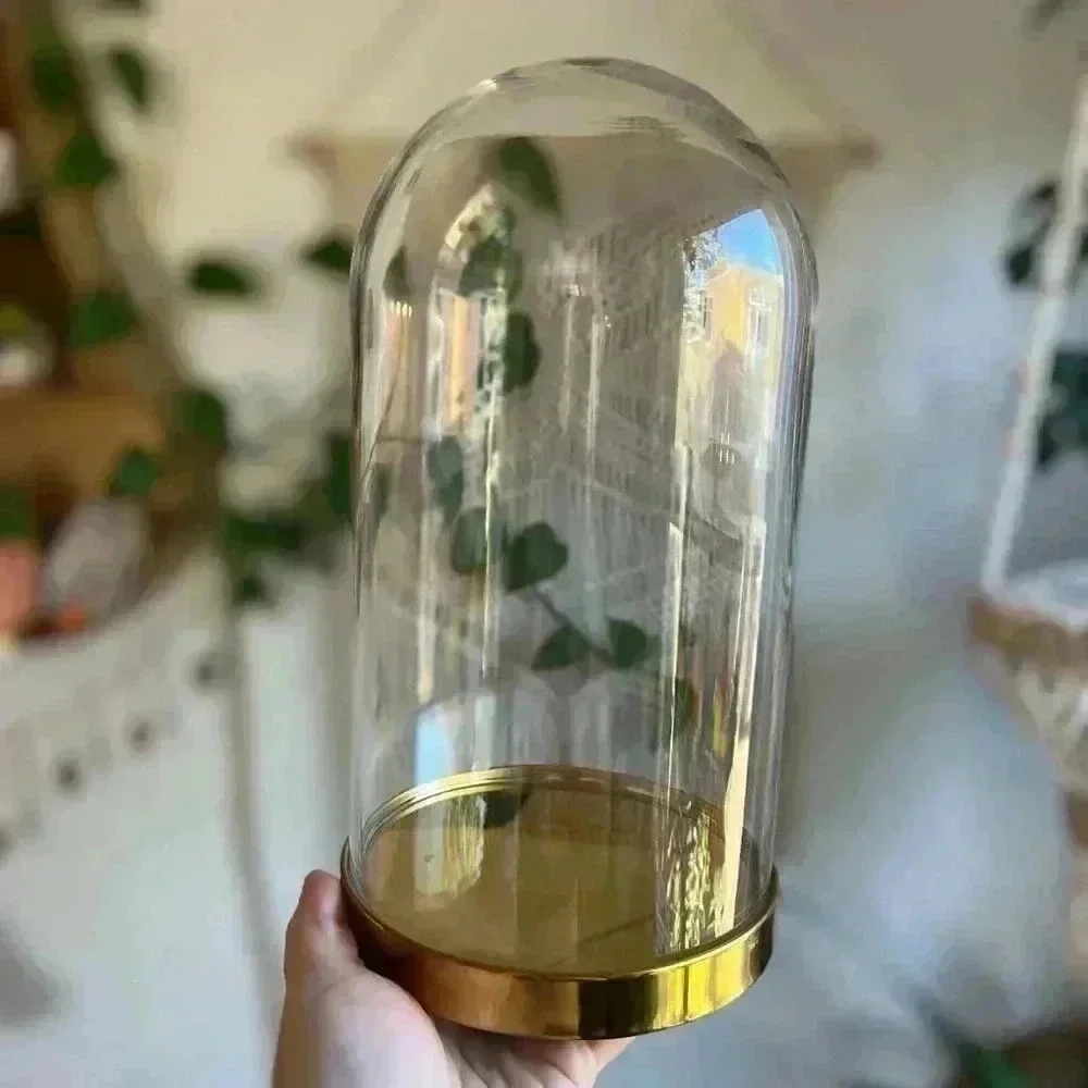 IKEA BEGÅVNING Glass Dome with Base – 10”